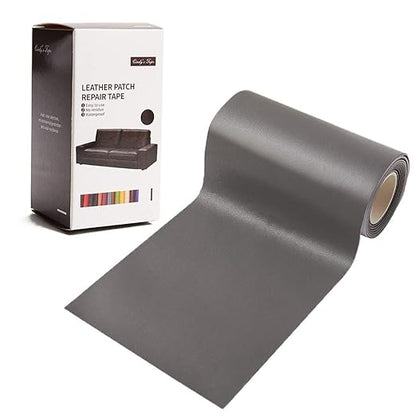Leather Repair Patch Kit Night Gray 4 x 60 inch Leather Repair Tape Self by Cindy%27s+Tape