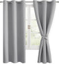 Blackout Curtains for Bedroom, 42 x 72 Inch, 2 Panels | Light Blocking by Hiasan