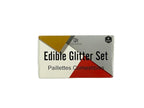 Edible Glitter Set - Luster Dust Edible Set 4 Metallic Colors - Food Grade Coloring Glitter Shimmer Dust Powder for Cocktail, Wine, Cake Decorating, Drinks, Candy, Baking, Cookie, Fondant - 5g Each