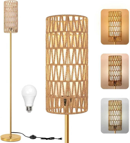 Ruiever Floor Lamp for Living Room, Farmhouse Floor lamp, Modern Standing lamp by Ruiever