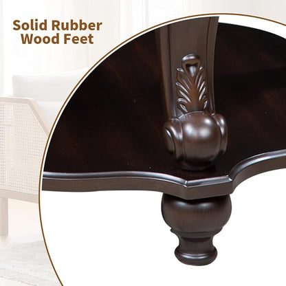LKTART 22" Victorian Vintage Round End Table - Image 8