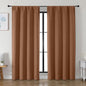 Simplebrand Ava Sun Baked Blackout Curtains by Simplebrand