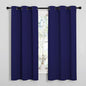 NICETOWN Navy Blue Blackout Curtains 40 inches Length by NICETOWN