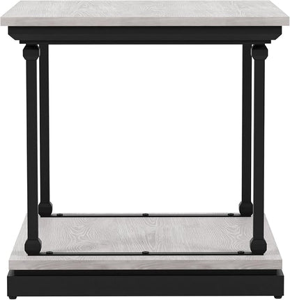 24/7 Shop at Home Ambridge Transitional Multi-Storage Wood 3-Piece Coffee Table - Image 10