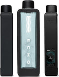 Echo Flask Hydrogen Water Bottle - Active Hydration Solution with Water Intake Tracking & LCD Touch Screen - Compact & Convenient - Transparent Hydrogen Flask - 12 oz