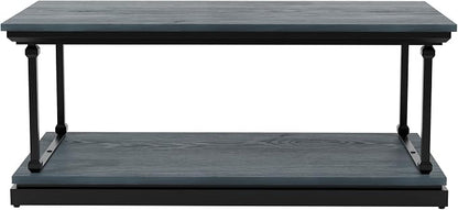 24/7 Shop at Home Ambridge Transitional Multi-Storage Wood 3-Piece Coffee Table - Image 7