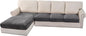 H.VERSAILTEX Velvet Stretch Sectional Sofa Covers by HVERSAILTEX