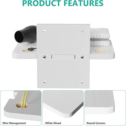 WALI Floating TV Shelf, 1 Tier Projector Shelf - Image 4