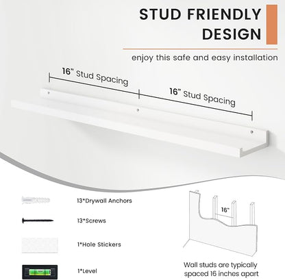 FLYJOE Floating Picture Ledge Shelves - Image 5