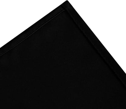Blackout Curtains 66 x 72 Inch Long Black Curtains Set of 2 Panels Room - Image 7