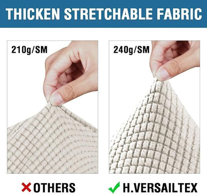 H.VERSAILTEX 4 Piece Stretch Sofa Covers - Image 3