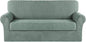 Turquoize Stretch Sofa Slipcover 2 Pieces Sofa Cover Couch Cover by Turquoize