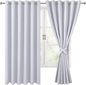 Room Darkening Curtains for Bedroom, 70 x 63 Inches, Energy Saving, Window by Hiasan