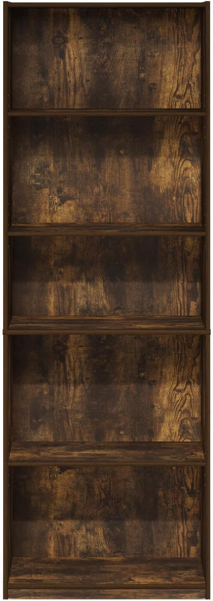Furinno GEHRY Book Shelf, 5-Tier Bookshelf - Image 4