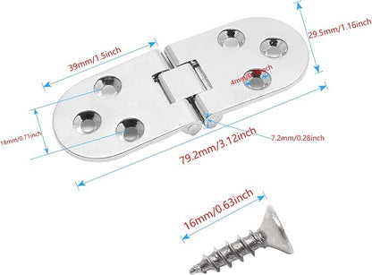Piutouyar Silver Butler Tray Hinge - Image 2