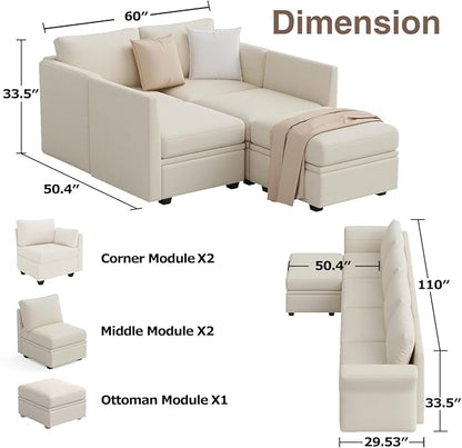 Weture Modular Sectional Sofa - Image 3