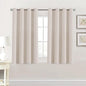 H.VERSAILTEX Blackout Curtain for Living Room Small Window Kitchen Blackout by HVERSAILTEX