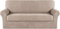 Turquoize Stretch Sofa Slipcover 2 Pieces Sofa Cover Couch Cover by Turquoize