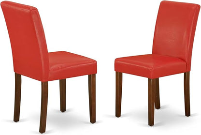 East West Furniture ABP3T72 Abbott Parsons Dining Chairs - Image 4