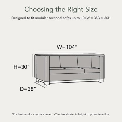 Covermates Modular Sectional Sofa Cover - Image 2