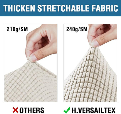 H.VERSAILTEX 4 Piece Stretch Sofa Covers - Image 5