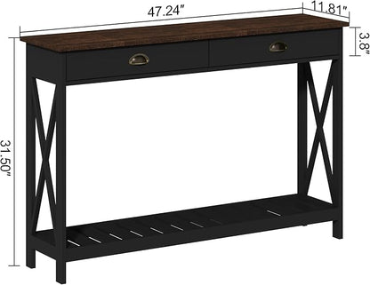 ChooChoo 47" Farmhouse Console Table - Image 2