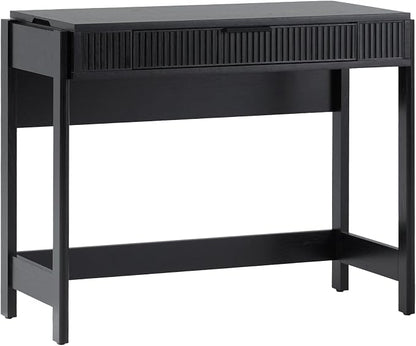 Walker Edison Transitional Style Furniture, Reeded Detail, Lift-Top Desk by WalkerEdison