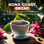 Maud's Decaf Kona Coffee Pods, 36 ct, Decaffeinated Medium Roast Coffee in Recyclable Single Serve Pods – 100% Arabica Coffee, Compatible with Keurig K Cups Maker