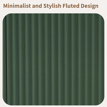 LKTART 64" Buffet Cabinet with Storage, Modern Fluted Accent Sideboard Media - Image 4