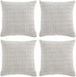 Fancy Homi 4 Packs Decorative Throw Pillow Covers by Fancy+Homi
