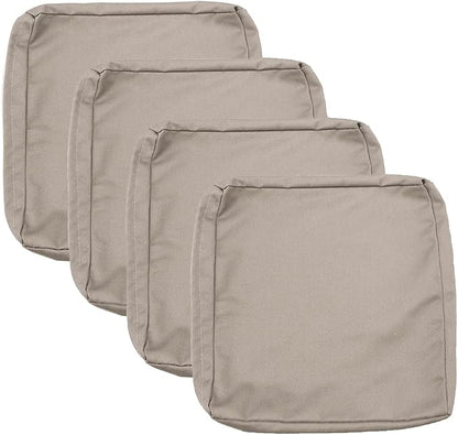 Sqodok Patio Cushion Cover 22x20 inch, Outdoor Seat Cushion Slip Cover by Sqodok