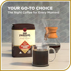 Don Francisco's Colombia Supremo Whole Bean Coffee, Medium Roast – 100% Arabica, 20 oz Bag, Premium Coffee for Drip, Pour Over and French Press