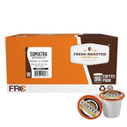 Fresh Roasted Coffee, Sumatra Mandheling |100% Single Origin | Medium Roast, 96 Pods for K Cup Brewers