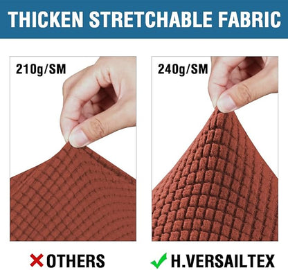 H.VERSAILTEX 3 Piece Stretch Sofa Covers - Image 3