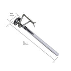 Rattleware Thermometer, Genuine Milk Frothing Thermometer and Barista Thermometer, Fast Readout and Clear Temperature Targets / 5" Probe, 1" Dial