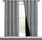NICETOWN Full Shade Curtain Panels, Pair of Energy Smart & Noise Blocking Out by NICETOWN