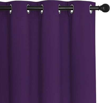 NICETOWN Royal Purple Blackout Curtains - Image 7