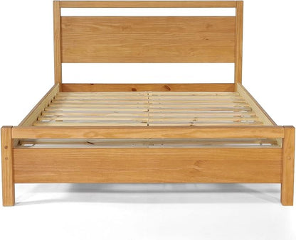 Grain Wood Furniture Loft King Size Solid Wood Bed - Image 4
