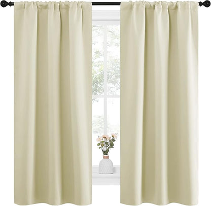 NICETOWN Bedroom Curtains for Kids Room, Window Treatment Thermal Insulated - Image 2