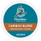 Caribou Coffee Caribou Blend Keurig Single-Serve K-Cup Pod, Medium Roast Coffee, 96 Count