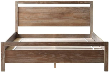 Grain Wood Furniture Loft Queen Size Solid Wood Bed - Image 4