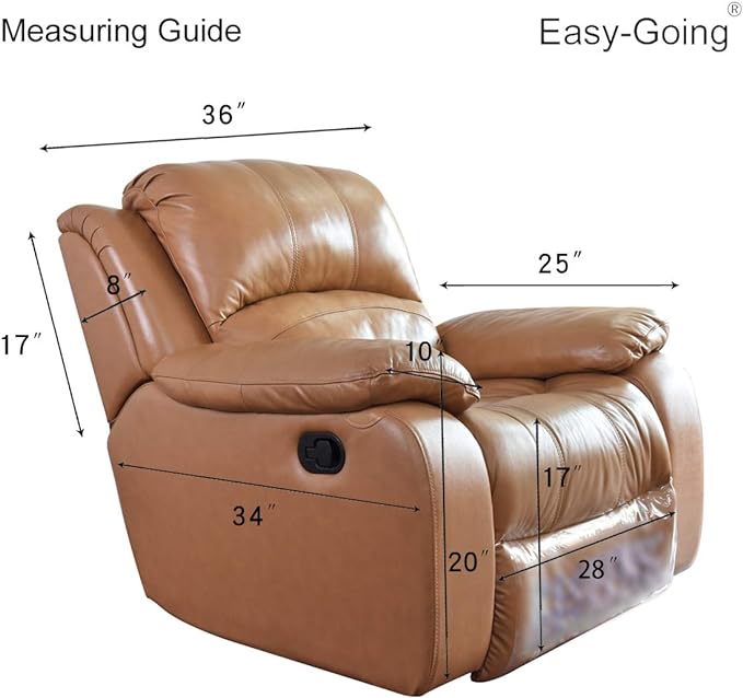 Easy-Going Reversible Couch Cover, Oversized Recliner, Chocolate/Ivory | - Image 7