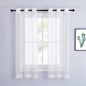 NICETOWN Voile Sheer Window Curtains 63 inch Length by NICETOWN