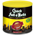 Chock full o’Nuts Dark & Bold Ground Coffee – Premium Beans in Recyclable Steel Can – Rich Flavor & Aroma, Dark Roast – Perfect for Drip, Pour-Over, Percolator – 23 Oz Can