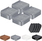 shouwuhho Furniture Risers, 4 Pack Bed Risers by EnjoyLifeEnjoyHappiness
