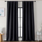 Simplebrand Black Blackout Curtains by Simplebrand