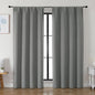 Simplebrand Ava Light Grey Blackout Curtains by Simplebrand