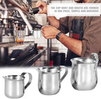 Rolin Roly 150ML Milk Frothing Pitcher Stainless Steel Small Bell-Shaped Creamer Coffee Jug for Barista Cappuccino Espresso Cups Latte Art Pitcher