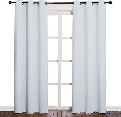 NICETOWN Easy Care Solid Thermal Insulated Grommet Room Darkening by NICETOWN