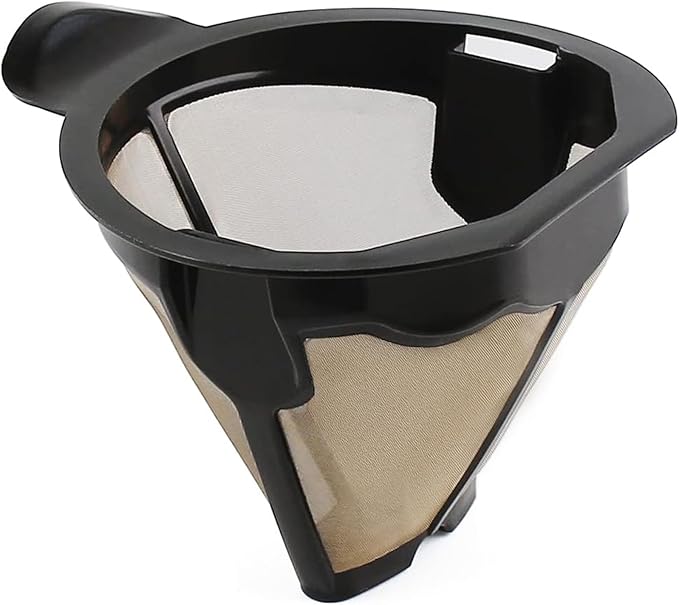 1 Pack Reusable Coffee Permanent Filters for Ninja Bar Brewer, Replacement Basket Filter Compatible with CM305, CP301, CP307C,CM401 Coffee Makers